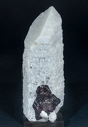 Fluorite (octahedral) with Quartz.