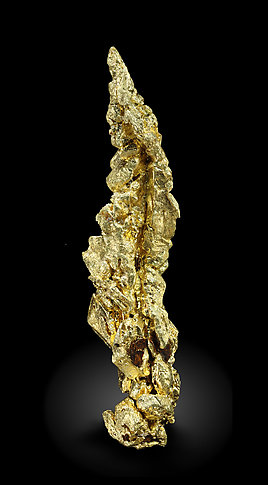 Gold (spinel twin). Rear / Photo: Joaquim Calln