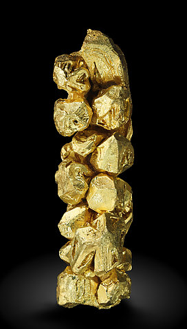 Gold (spinel twin).