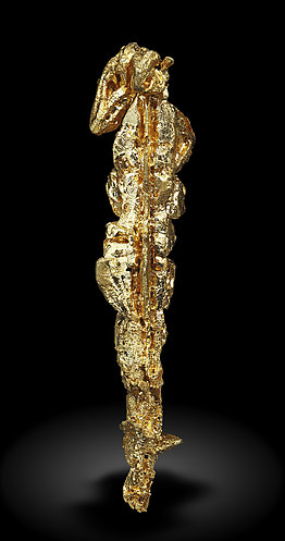 Gold (spinel twin). Rear / Photo: Joaquim Calln