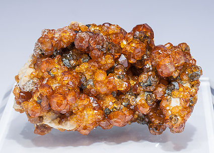 Spessartine with Feldspar.