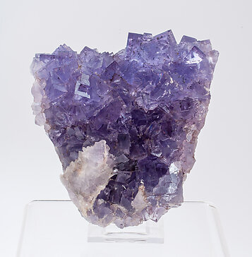 Fluorite with Baryte and Quartz. 