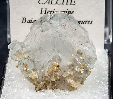 Calcite with inclusions. 