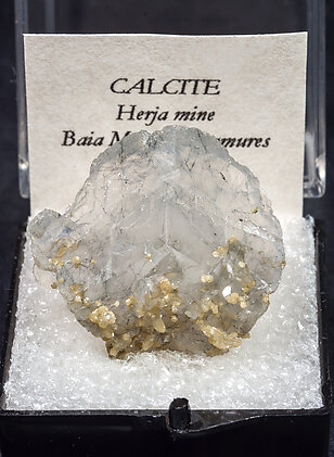 Calcite with inclusions.