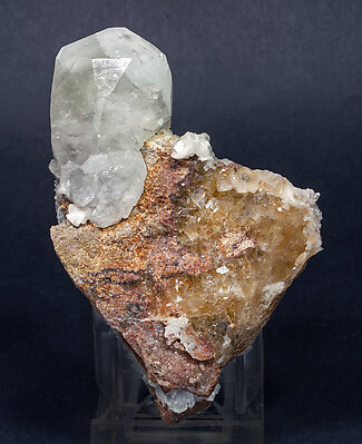 Calcite with Fluorite and Dolomite.