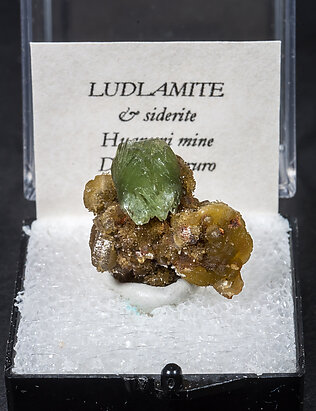 Ludlamite with Siderite. 