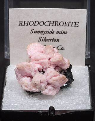 Rhodochrosite with Sphalerite. 
