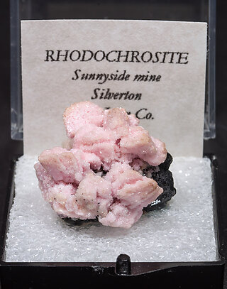 Rhodochrosite with Sphalerite.