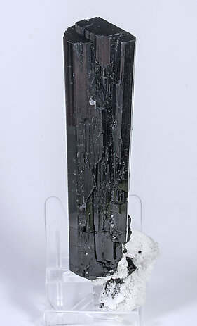 Schorl with Feldspar and Opal.