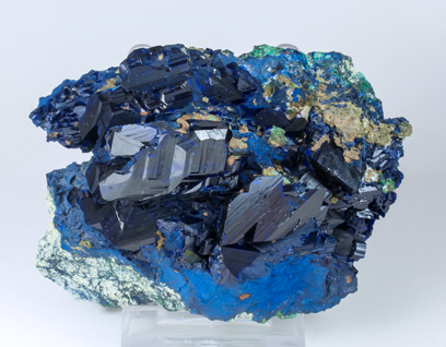 Azurite with Malachite.