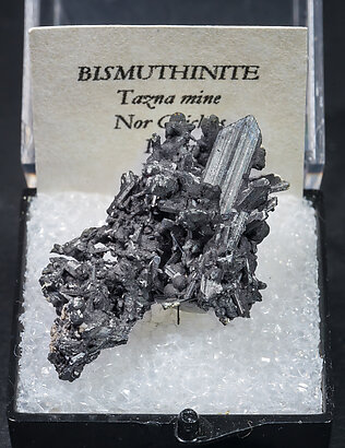 Bismuthinite with Pyrite-Marcasite.