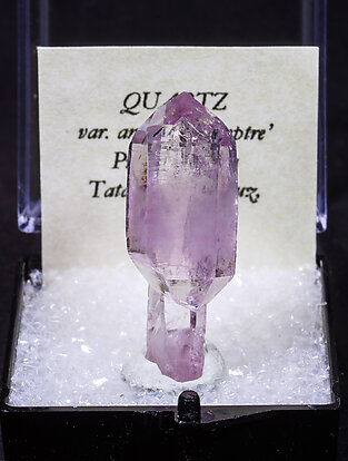 Quartz (variety amethyst).