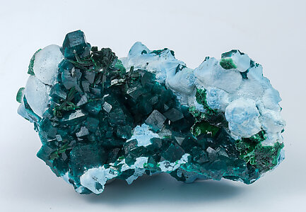 Dioptase with Plancheite.