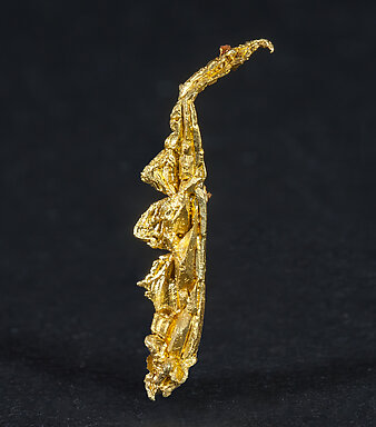 Gold (spinel twin).