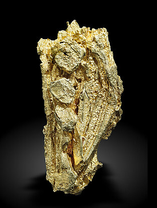 Gold (spinel twin). Rear / Photo: Joaquim Calln