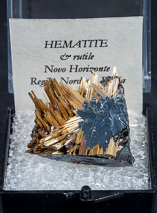 Rutile with Hematite.