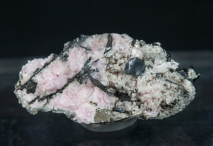 Nagygite with Rhodochrosite. 