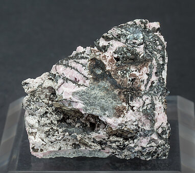 Nagygite with Rhodochrosite.