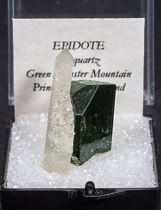 Epidote with Quartz.