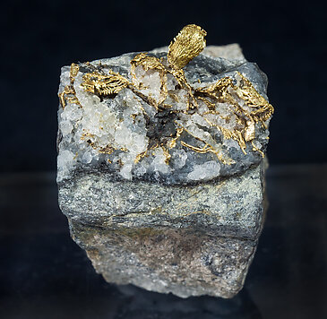 Gold with Quartz.