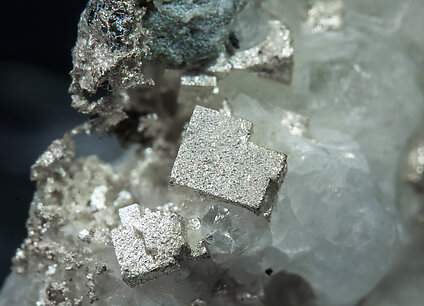 Silver with Calcite. 