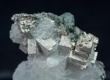 Silver with Calcite. 