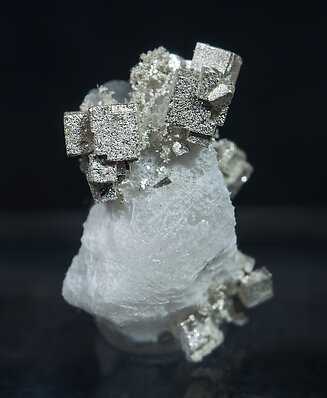 Silver with Calcite. 