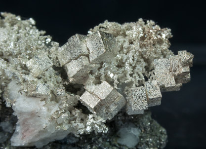 Silver with Calcite. 