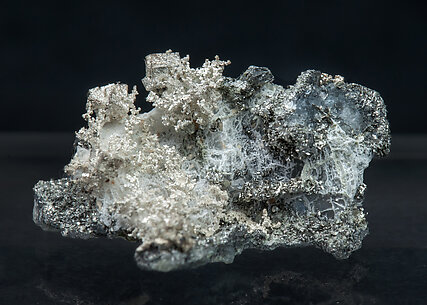Silver with Calcite and Löllingite.