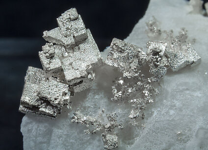 Silver with Calcite. 