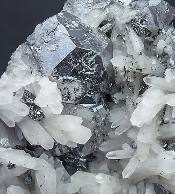 Skutterudite with Quartz. 