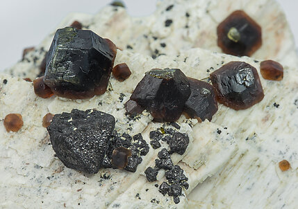 Andradite with Microcline. 