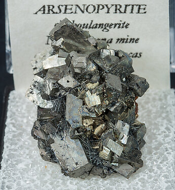 Arsenopyrite with Boulangerite. 