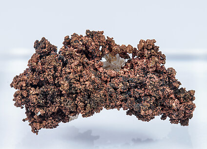 Copper with Fluorite. 