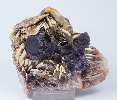 Fluorite with Baryte.