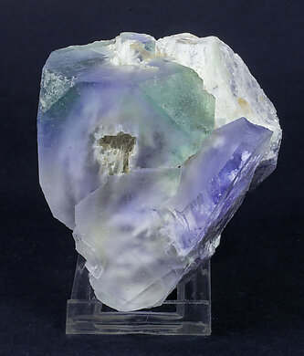 Fluorite with Baryte. Front