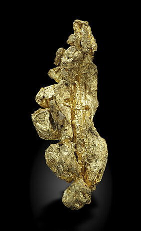 Gold (spinel twin). Rear / Photo: Joaquim Calln