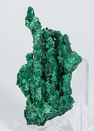 Malachite with Cerussite. Side