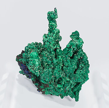 Malachite with Cerussite.