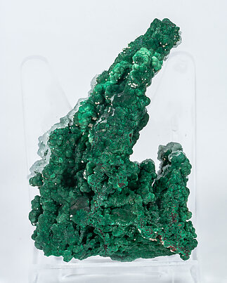 Malachite with Calcite and Cerussite.