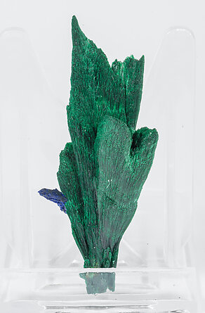 Malachite with Azurite. Front