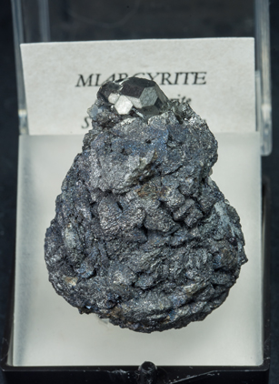 Miargyrite with Pyrargyrite. 