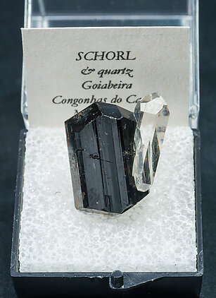 Schorl with Quartz.