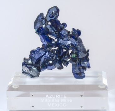 Azurite with Malachite.