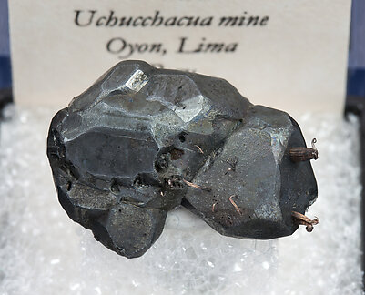 Acanthite with Silver. 
