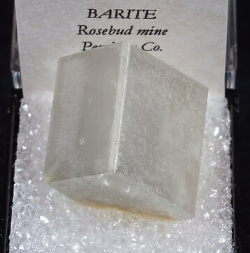 Baryte. Top