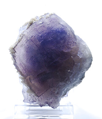 Fluorite with Calcite. Day light behind