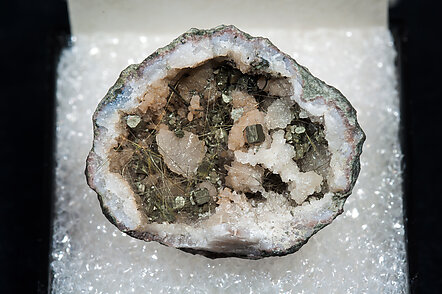 Millerite with Pyrite. 