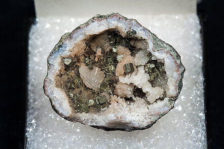 Millerite with Pyrite. 