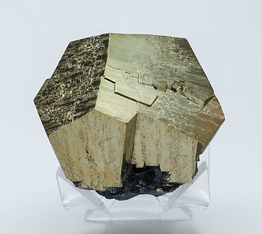 Pyrite with Hematite.